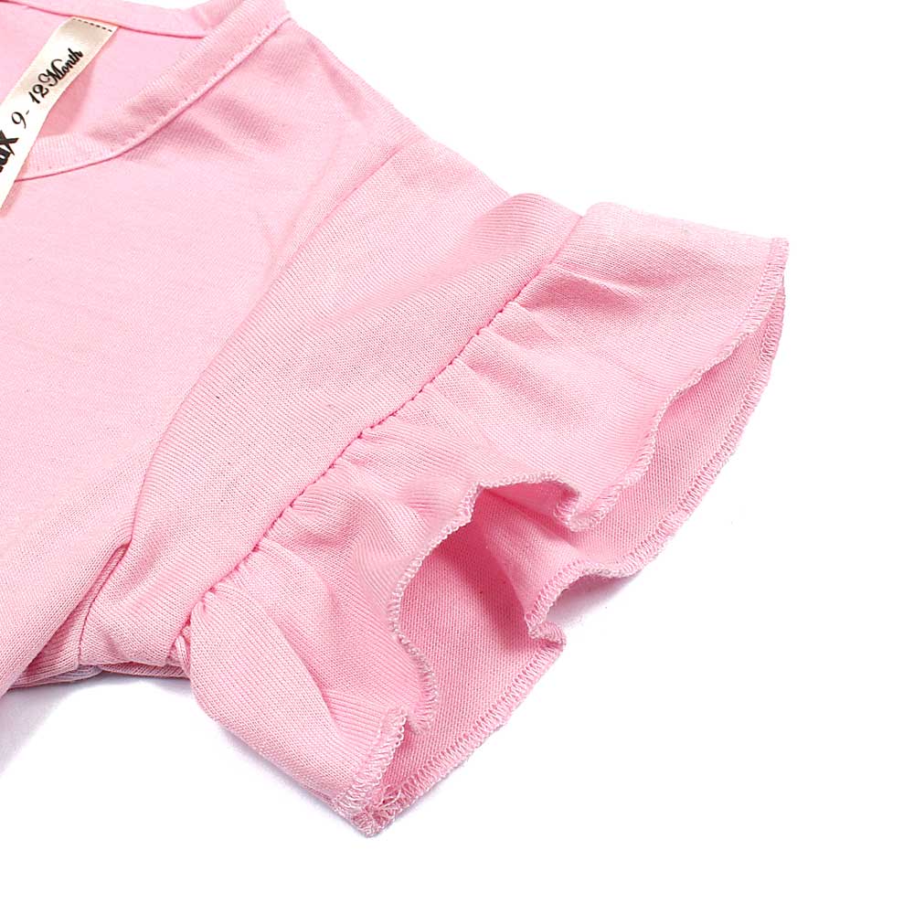 Max Bee unique print-KFRK-0146-Pink - FactoryX.pk