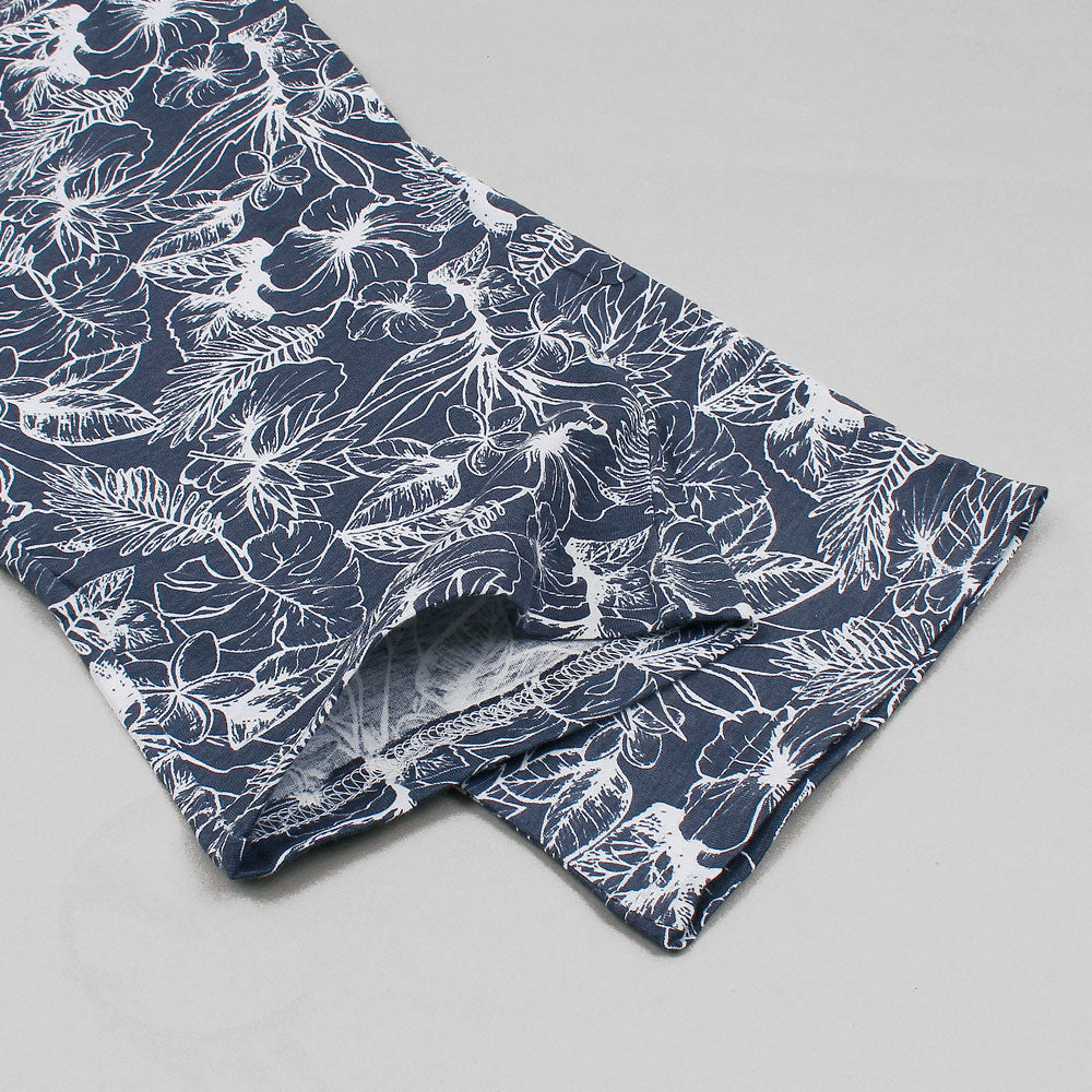 Splash Printed Trouser For Her in-LTRS-0034-Navy - FactoryX.pk