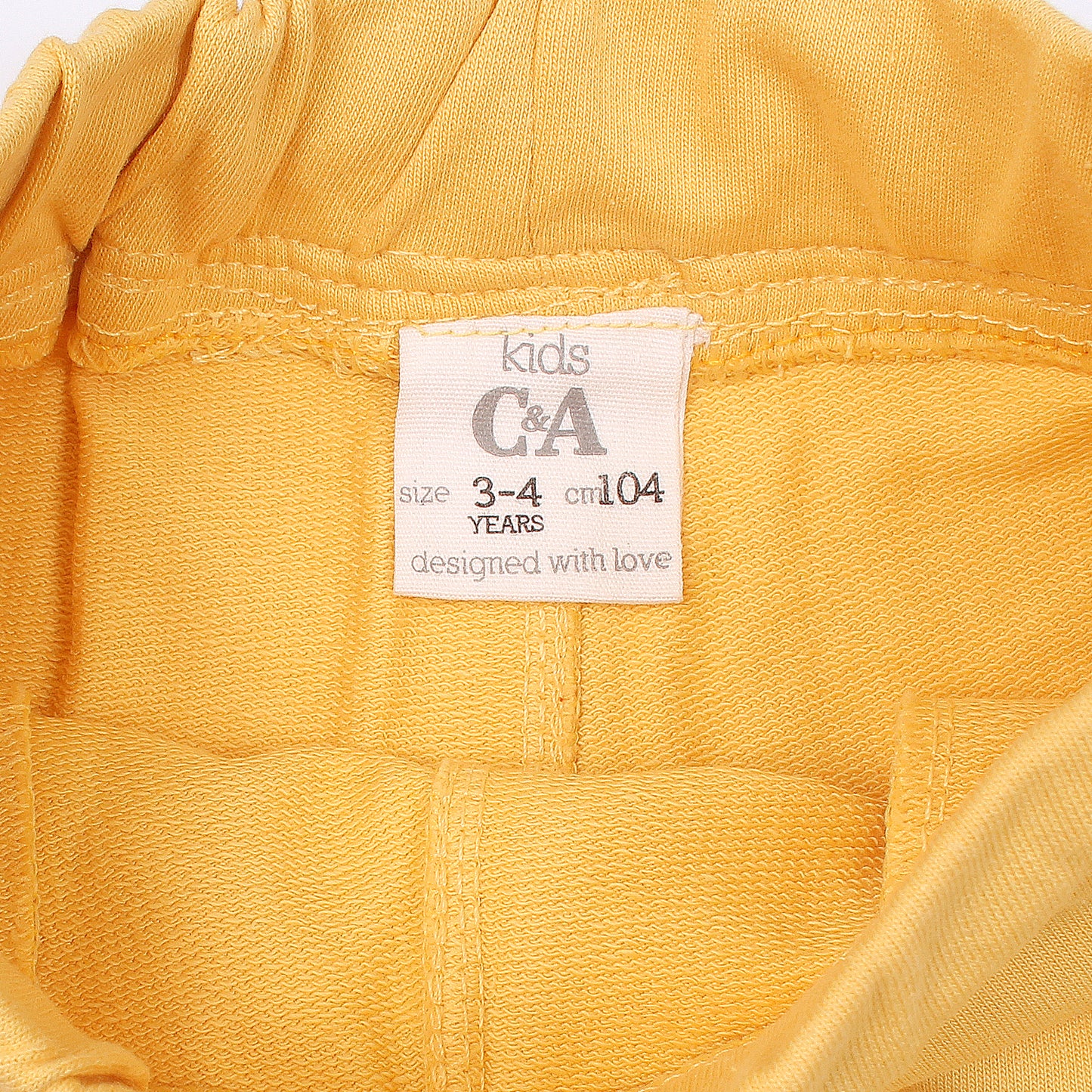 C&A Mickey Mouse Printed Short-KSHR-2096-Yellow