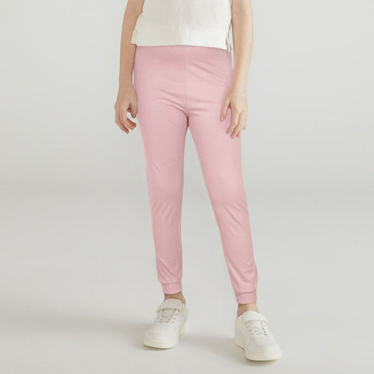 Leggings For Girls-KLGY-2062-Light Pink