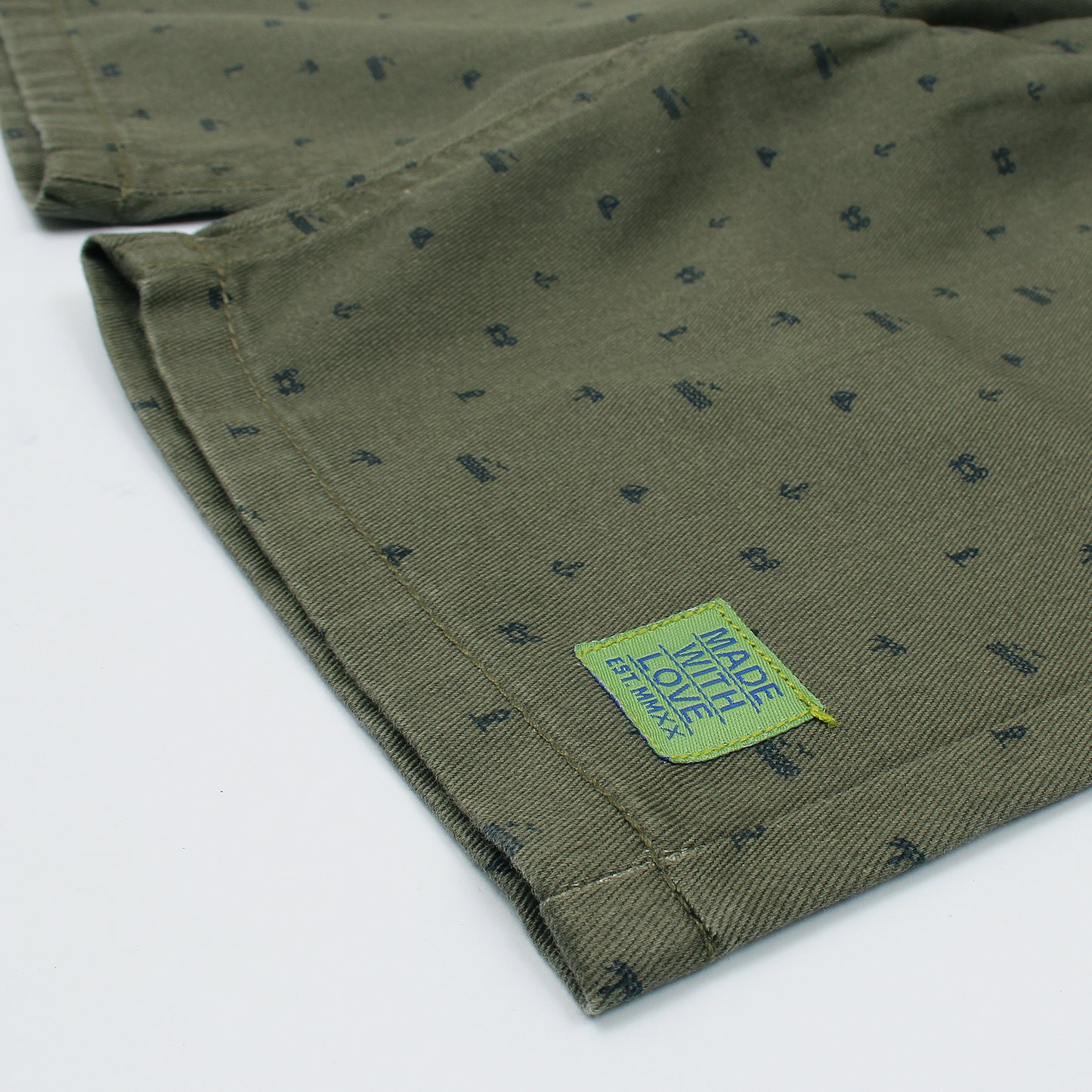 Tween Teens All over anchor printed BOYS Short -KSHR-2077