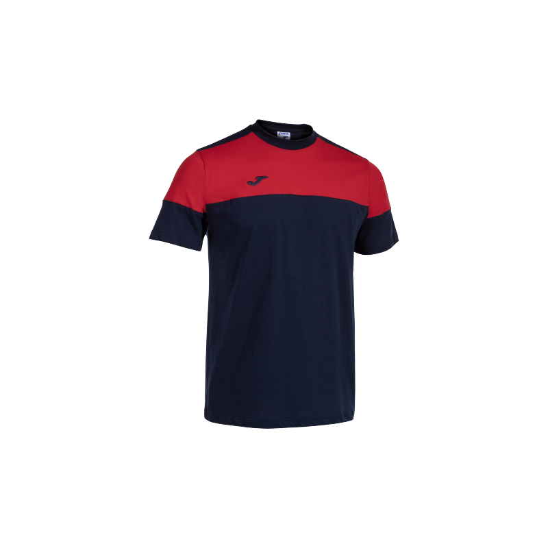 Joma Confort II T-shirt For kids-ktst-2213-Navy Red