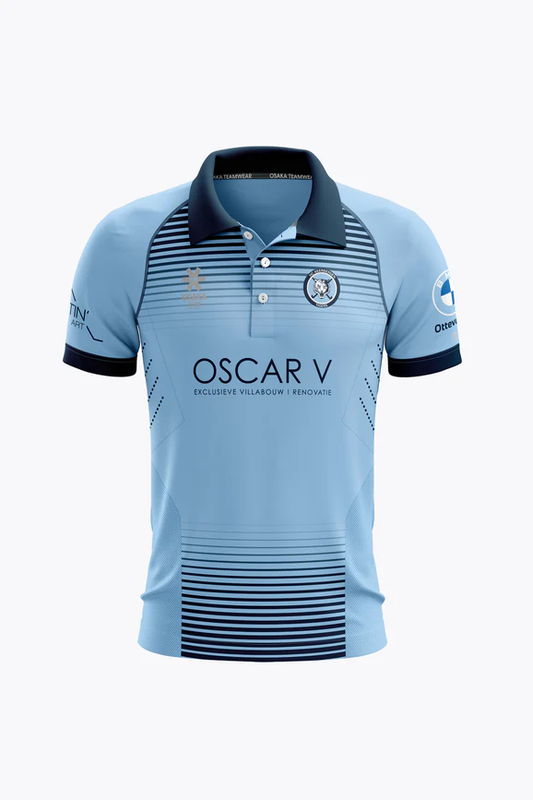 Osaka Keerbergen Sublimation Polo For Men-MPLO-2127-Sky Blue