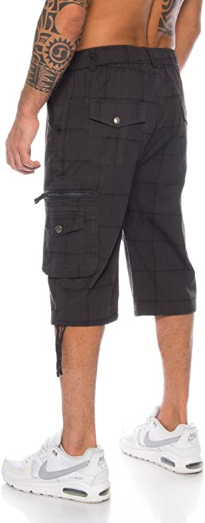 Bermuda Short For Men-MBRMSTS-01072Rt-665-Olive - FactoryX.pk