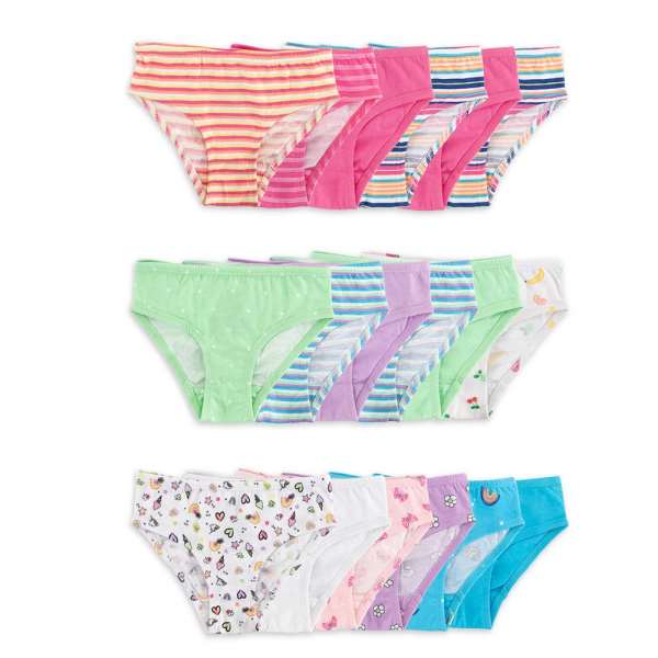 Bundle of Colorful Panties-KPTY-0128-Multiple - FactoryX.pk