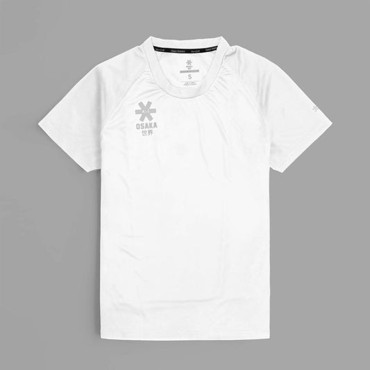 Osaka Polyester Training Tee for Boys-KTST-2230-White