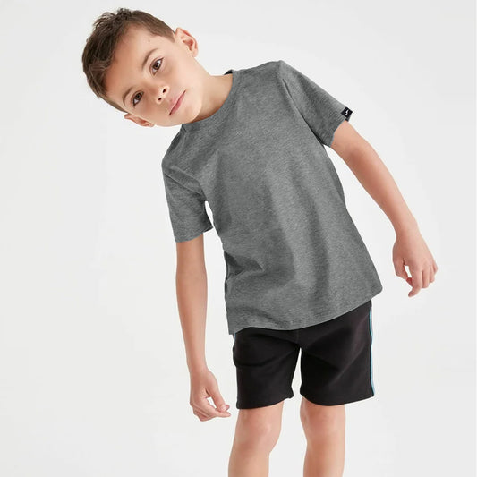 Joma Desert Plain T-shirt for Boys-2428-Grey