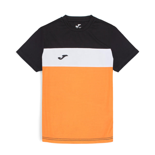 Joma Polyester Ice T-shirt For Boys-KTST-2191Orange Black