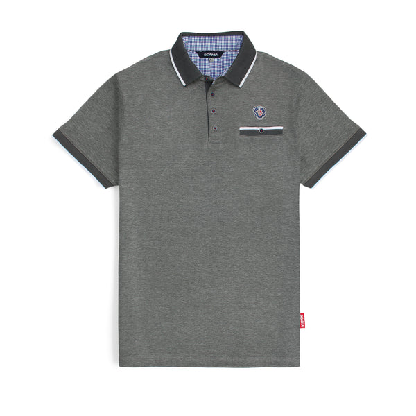 Scania Polo Shirt For Men-2342-Grey