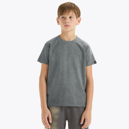 Joma Desert Plain T-shirt for Boys-2428-Grey