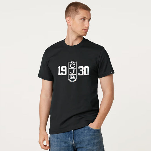 1930 printed Joma T-shirt Men-2553-Black