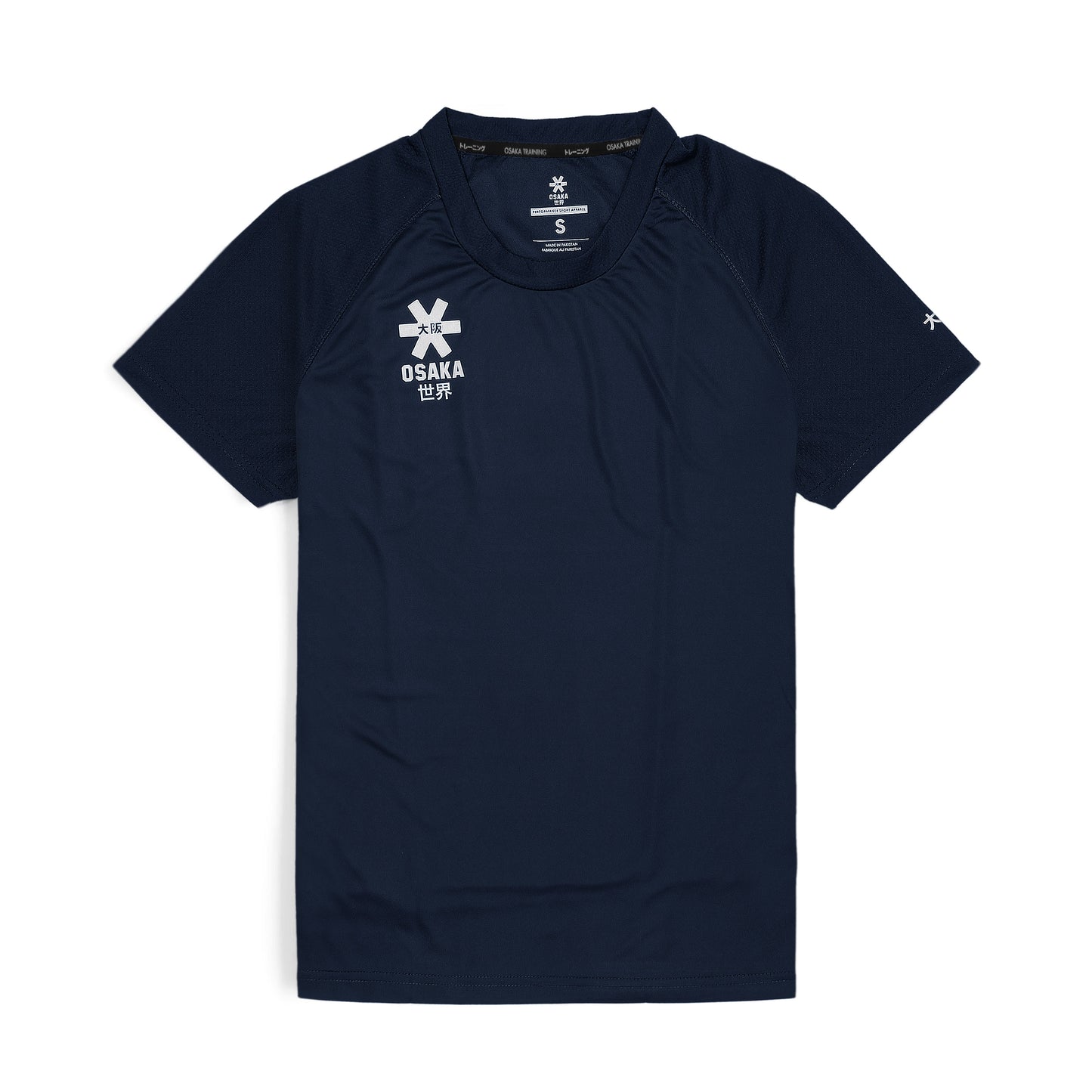 Osaka Polyester Training Tee for Men-MTST-2229-Navy