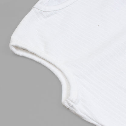 2294-Sleeveless Racer Neck Bodysuit Isawitfirst -Fx1038