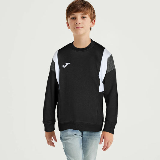 Joma Sweatshirt For Kids-KSWS-2007-Black