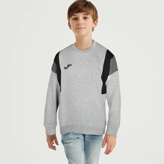 Joma Sweatshirt For Kids-KSWS-2007-Grey