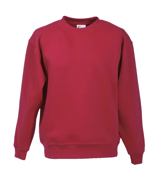 Fapak Solid Sweatshirt For Men-2305-Burgundy