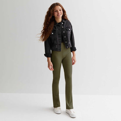 Women Rib Leggings Isawitfirst-2296 -Fx1040-Olive