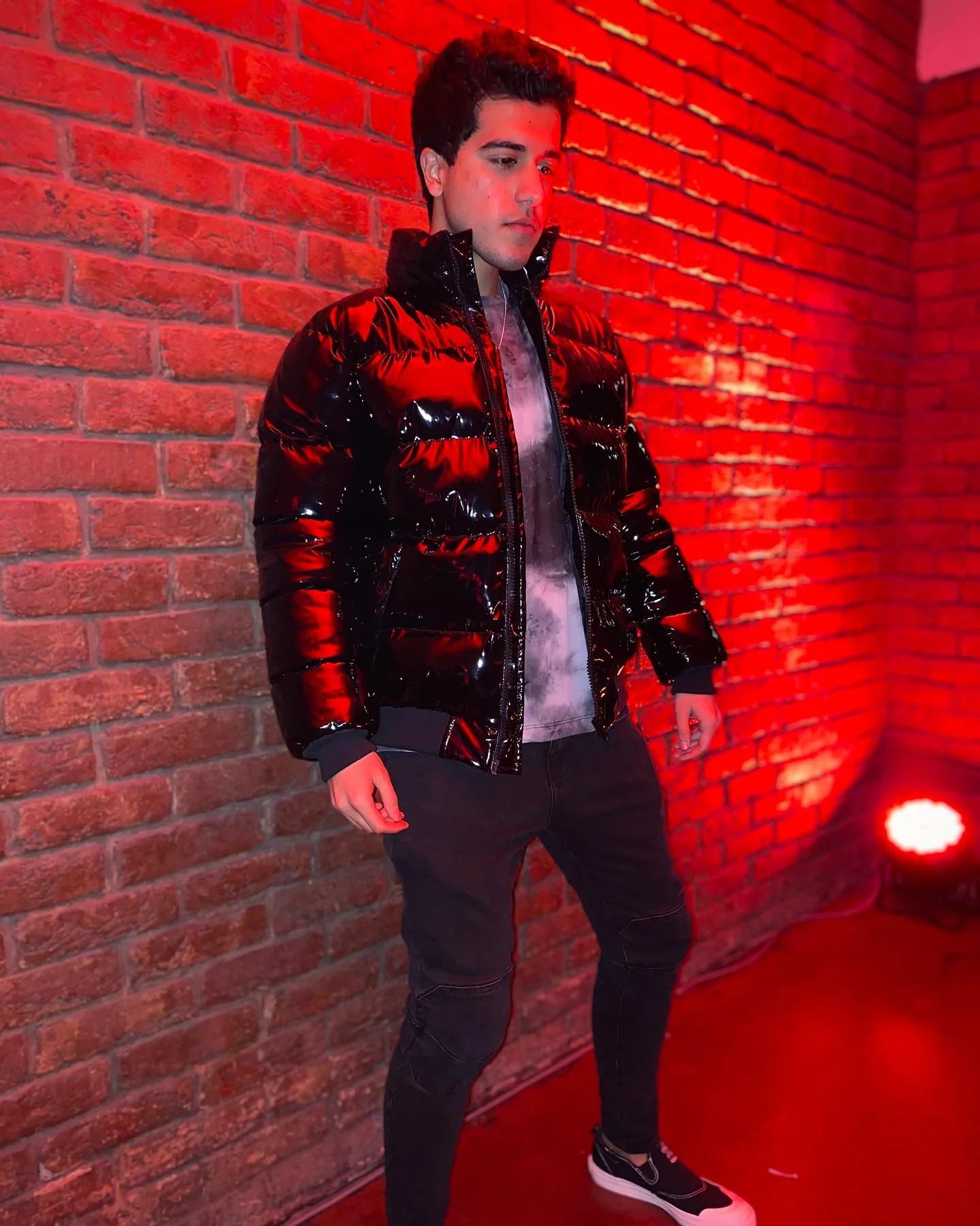 3001-Men’s Vinyl Full Zip Jacket