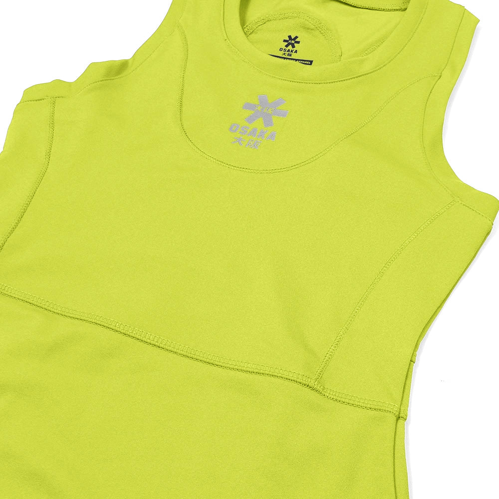 Osk Floucy Dress Women-2534-Lime Green