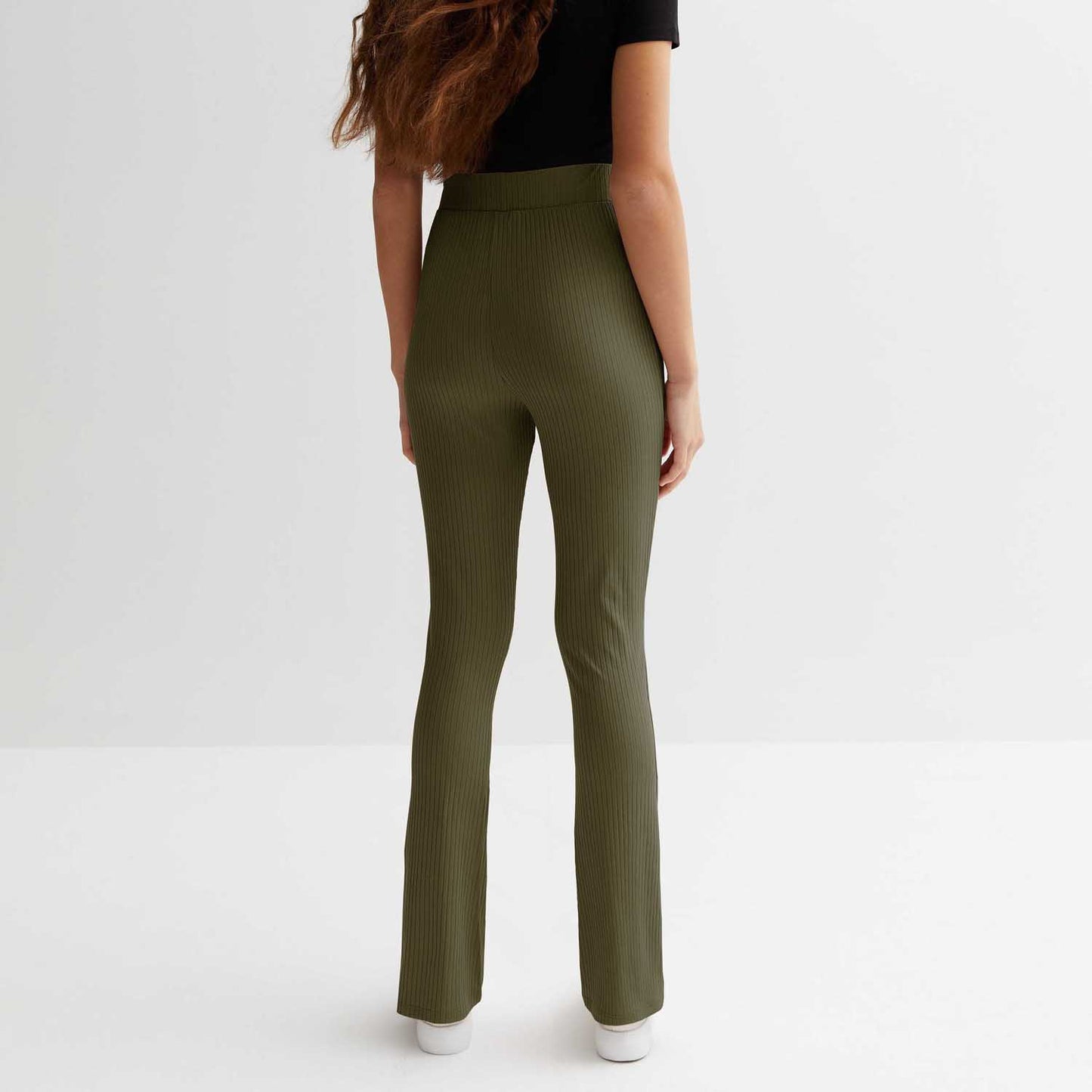 Women Rib Leggings Isawitfirst-2296 -Fx1040-Olive