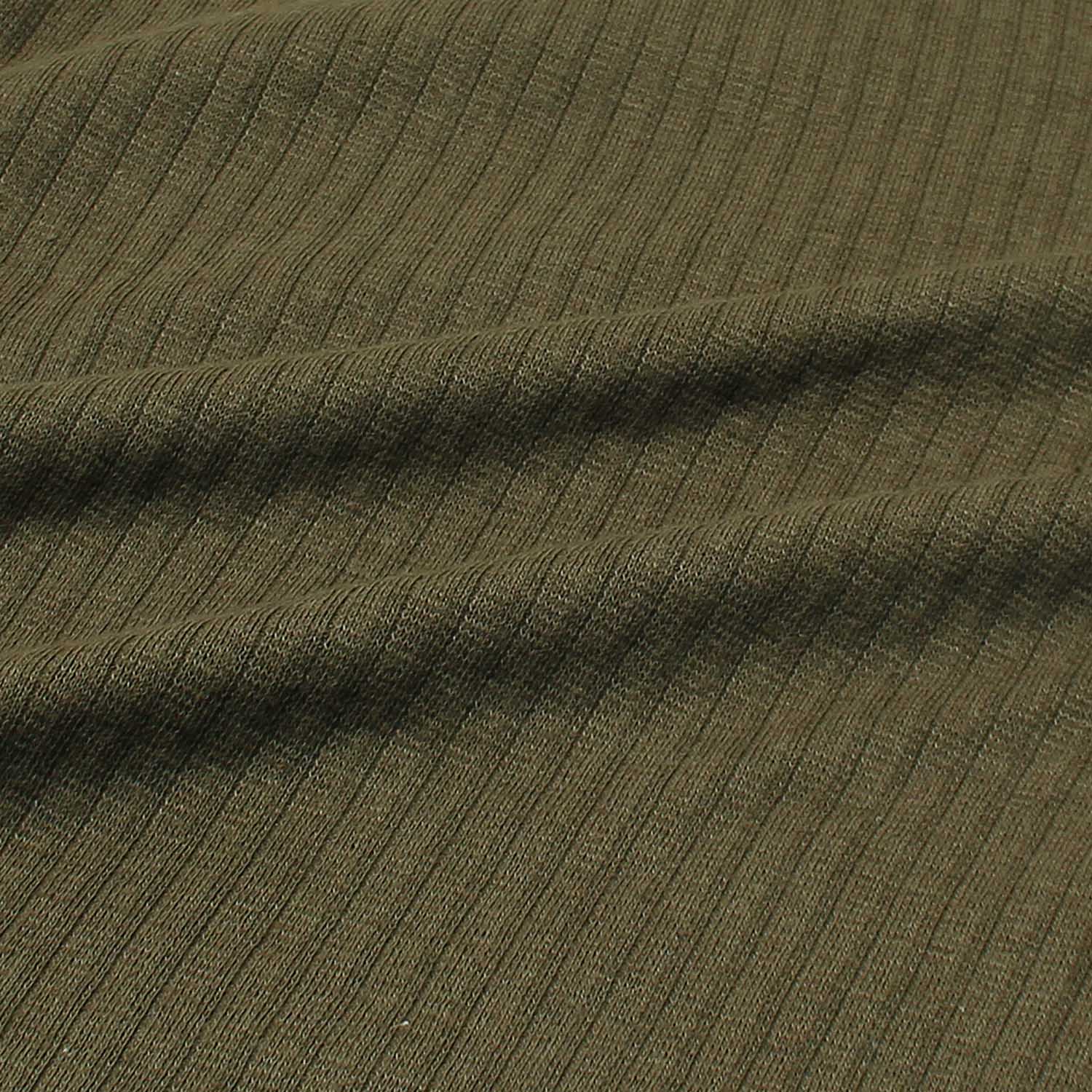 Full Sleeve Round Neck Bodysuit Isawitfirst-2293-Fx1037-Olive