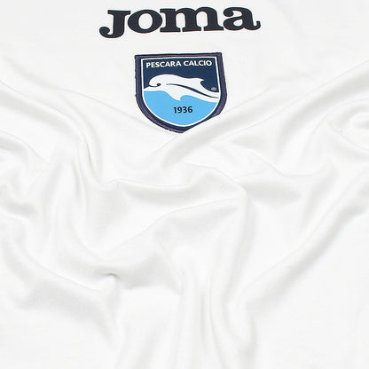 2676-Joma Pescara Training Short Sleeve T Shirt-White