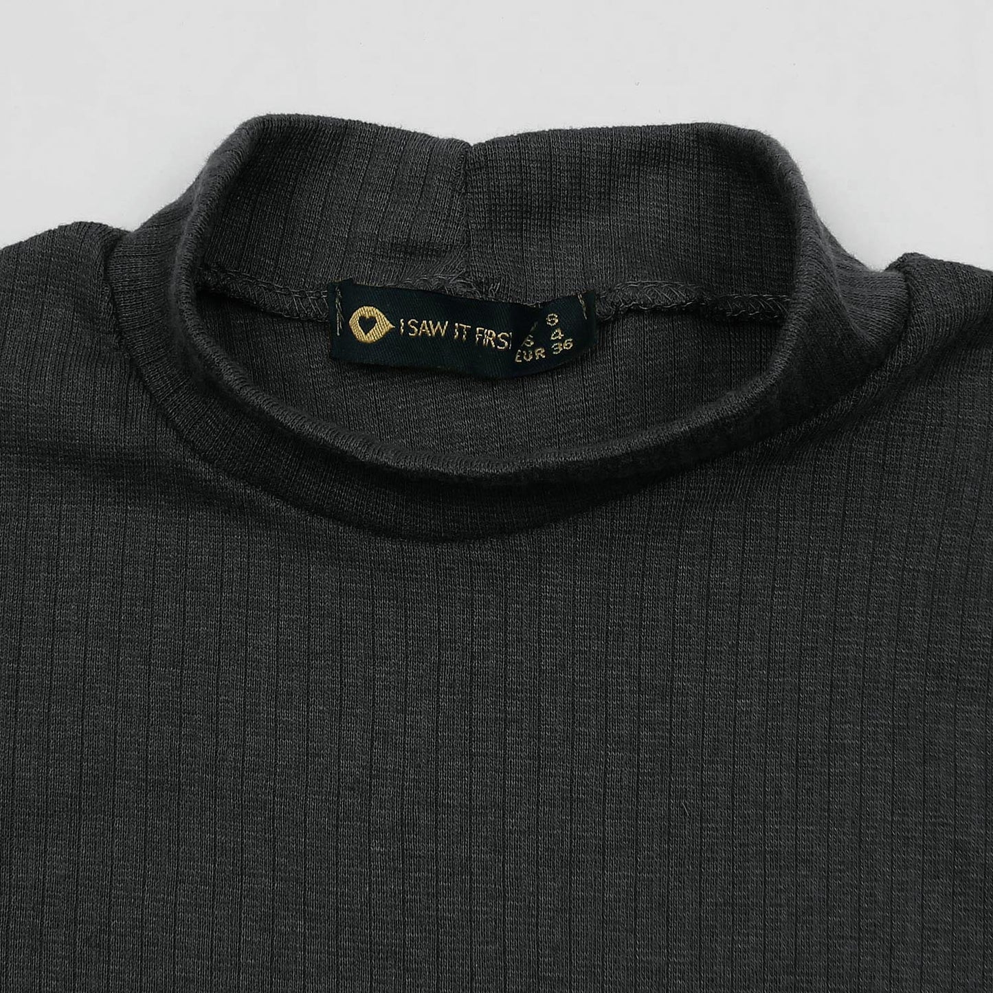 Full Sleeve High Neck CropTop Isawitfirst-2290-Fx1034