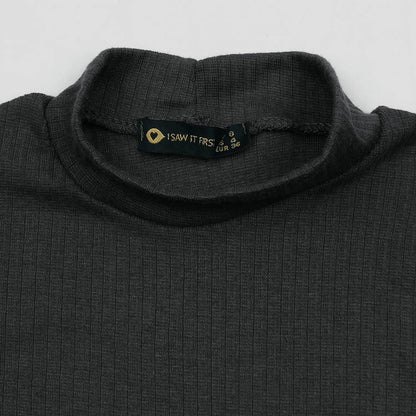 Full Sleeve High Neck CropTop Isawitfirst-2290-Fx1034