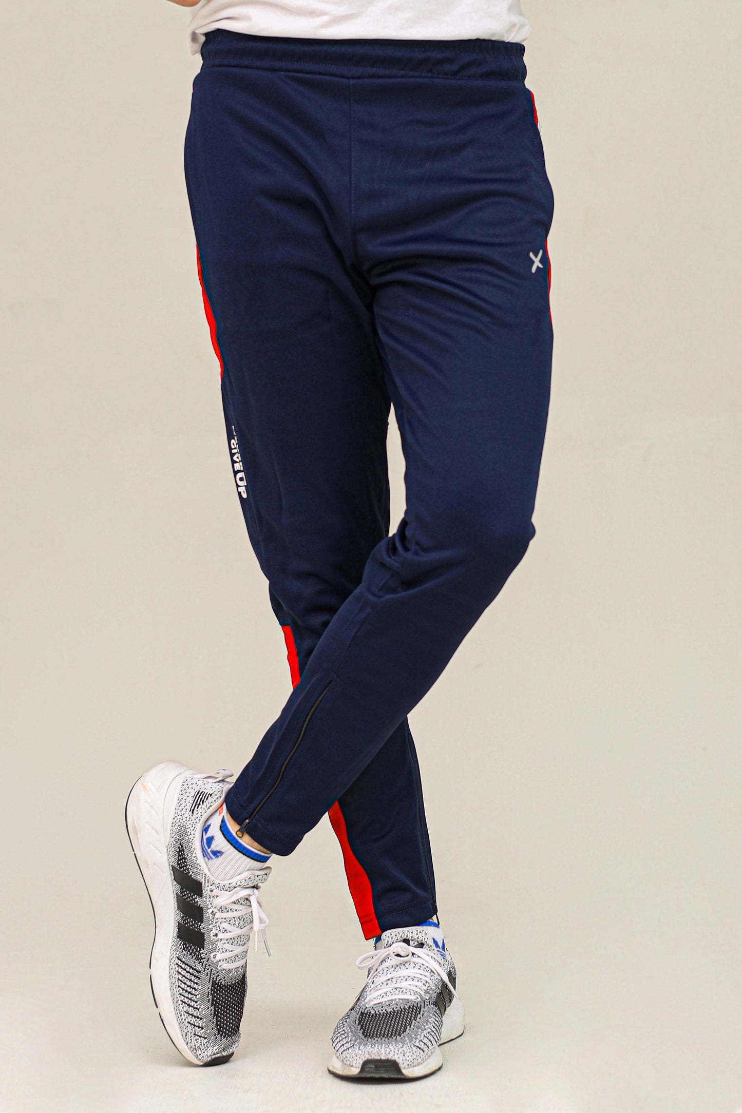 FX Dry-Fit Side Panel Trouser-2450-Navy Red