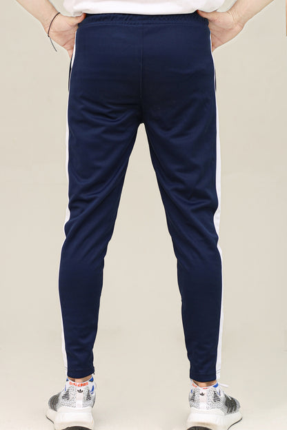 Umb Dry-Fit Side Panel Trouser-2449-Navy White