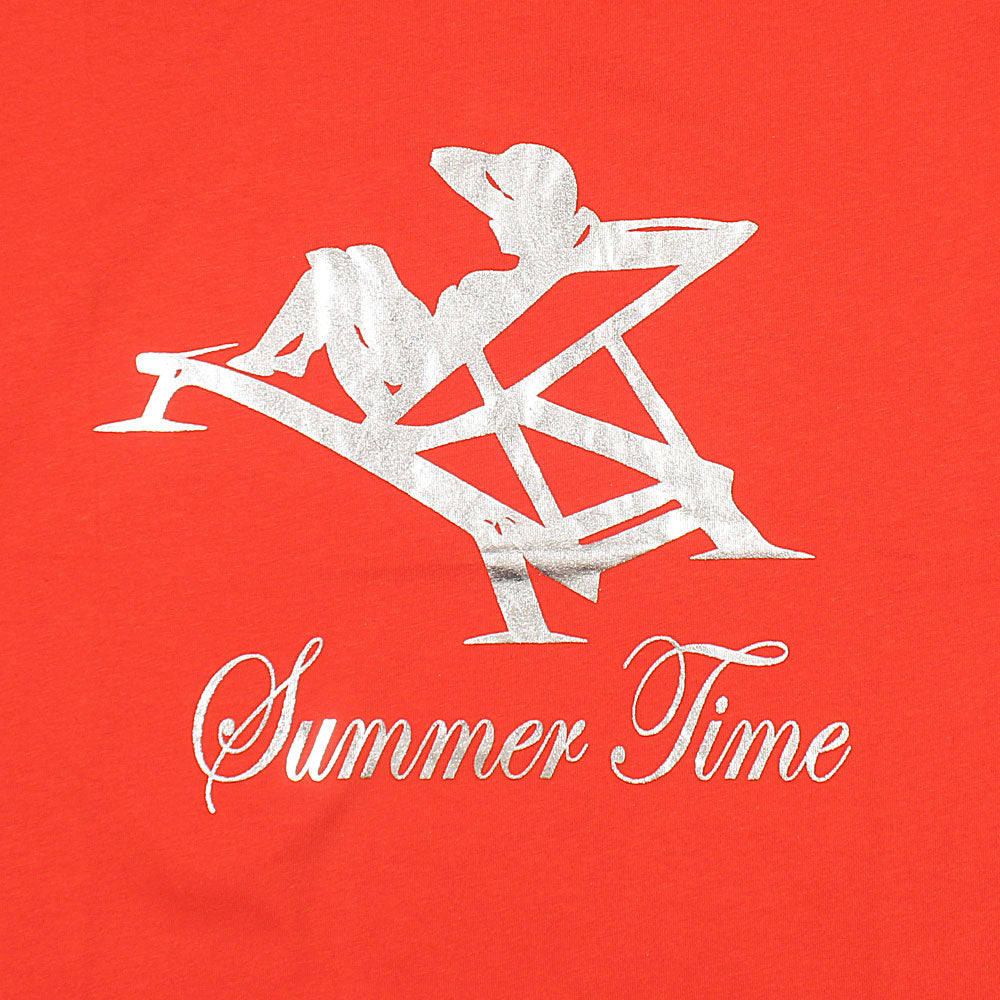 Summer Time Print T-Shirt For Women-0011