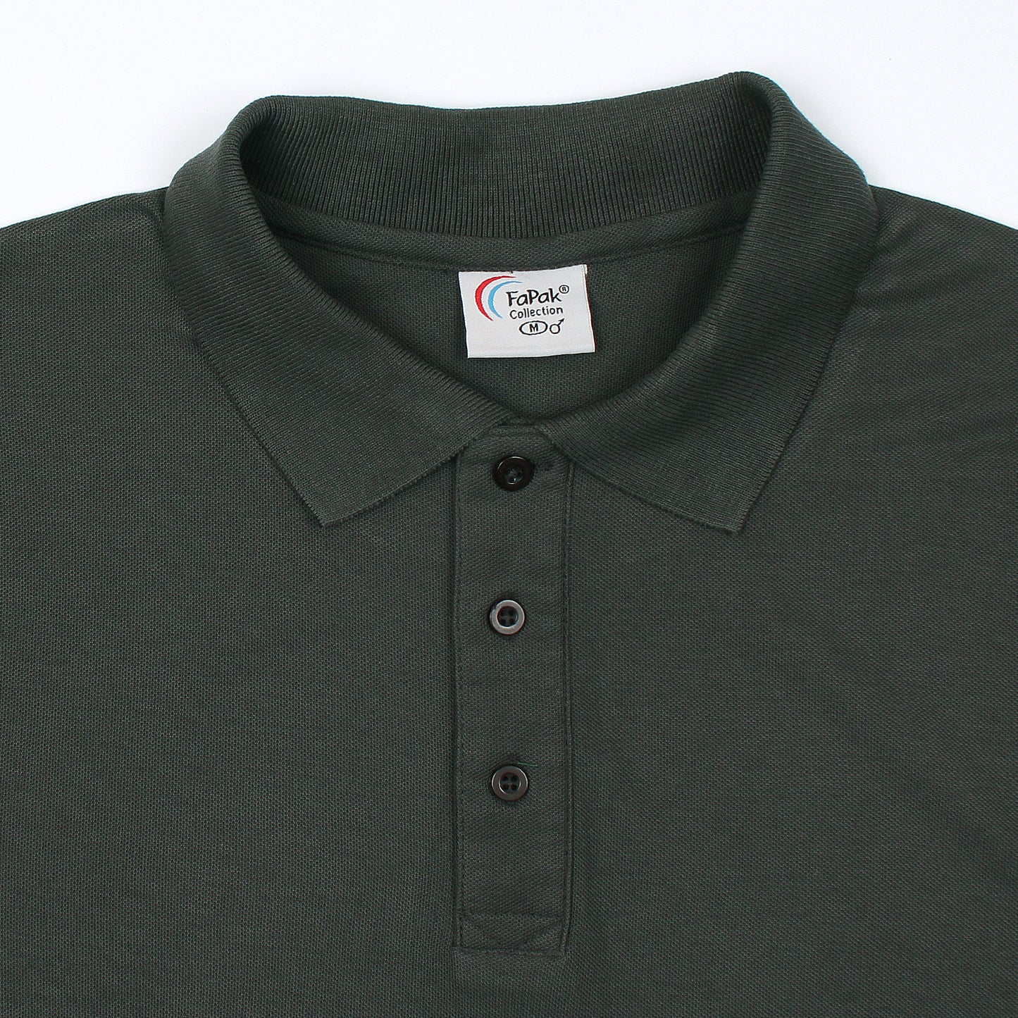 Fapak Plain Polo For Women-LPLO-2235-Anthracite