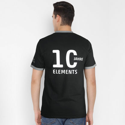 Elements printed V-neck T-shirt Men-2435