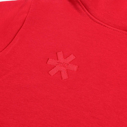 Osk Pullover Plain Hood Kids-2591-Red