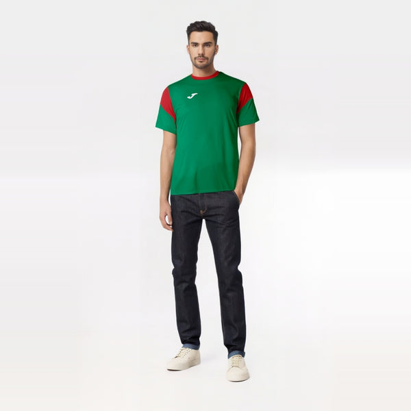 Joma Phoenix Polyester T-shirt For Men-MTST-2189Green Red