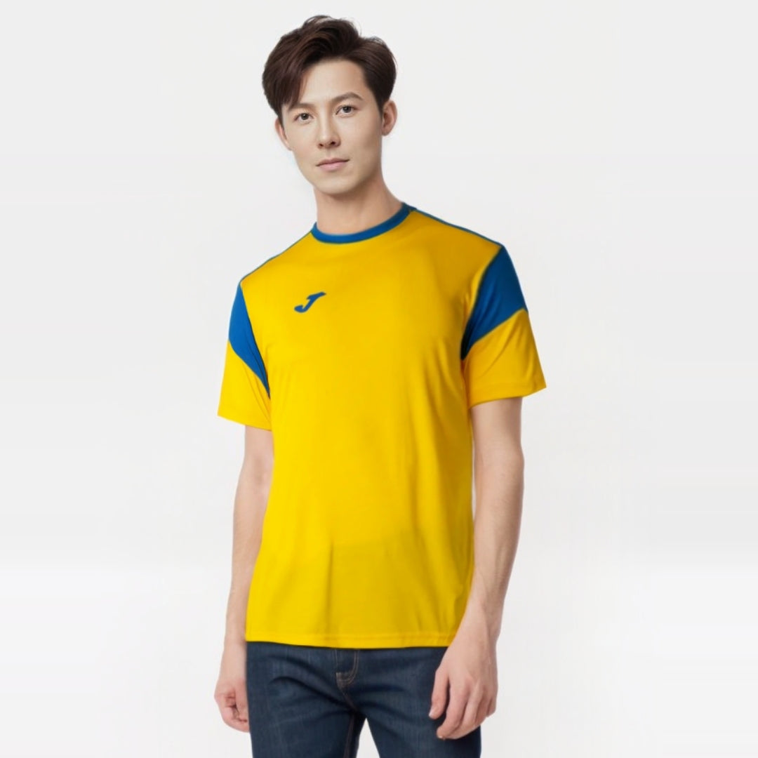 Joma Phoenix T-shirt For Men-MTST-0060-Gold Royal