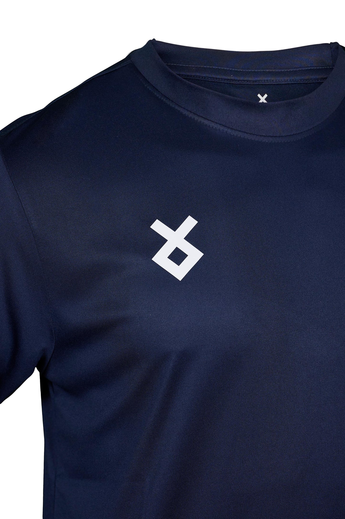 2681-Bold Wolf Vortex Mesh T Shirt For Men-Navy