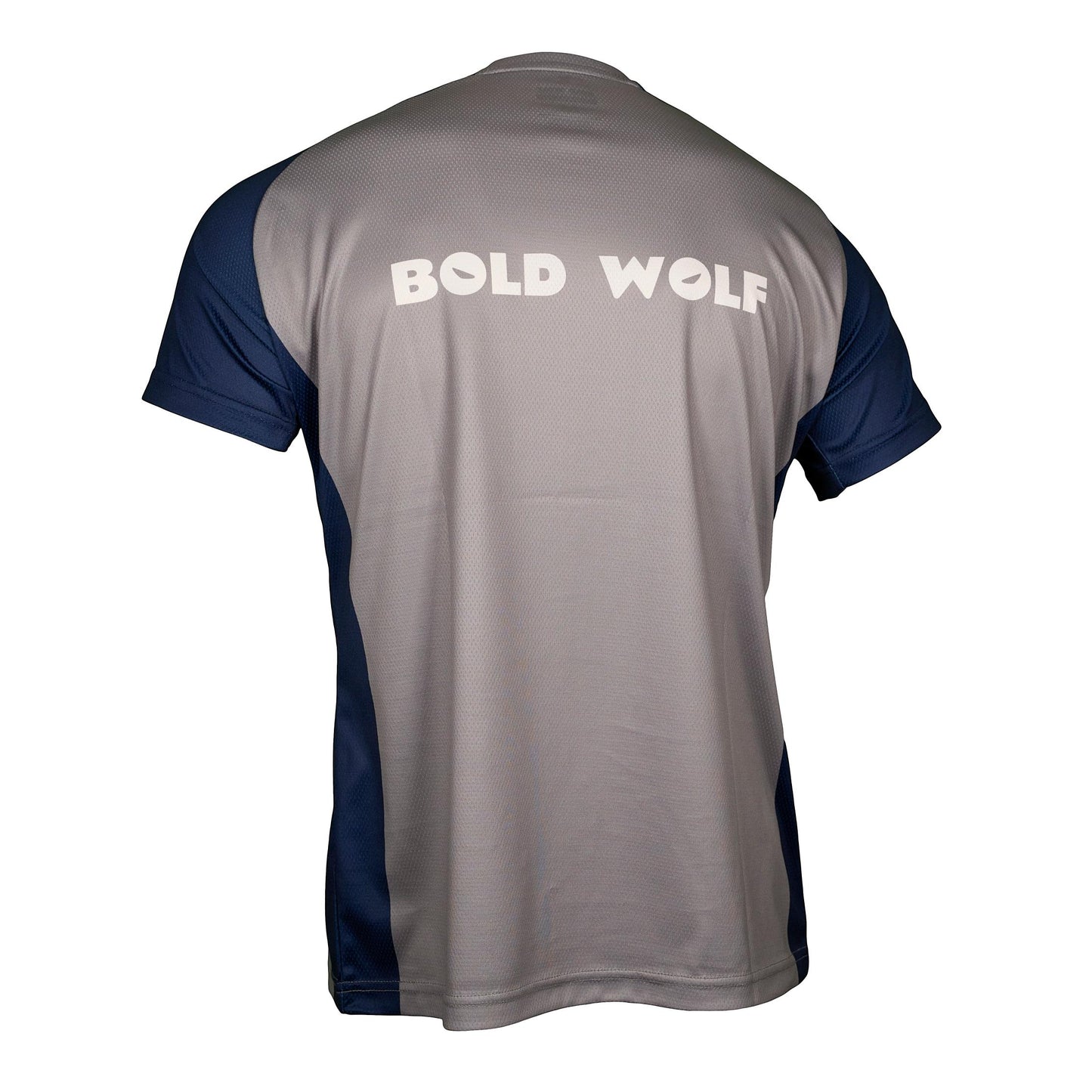 2682-Bold Wolf Iron Mesh T Shirt For Men