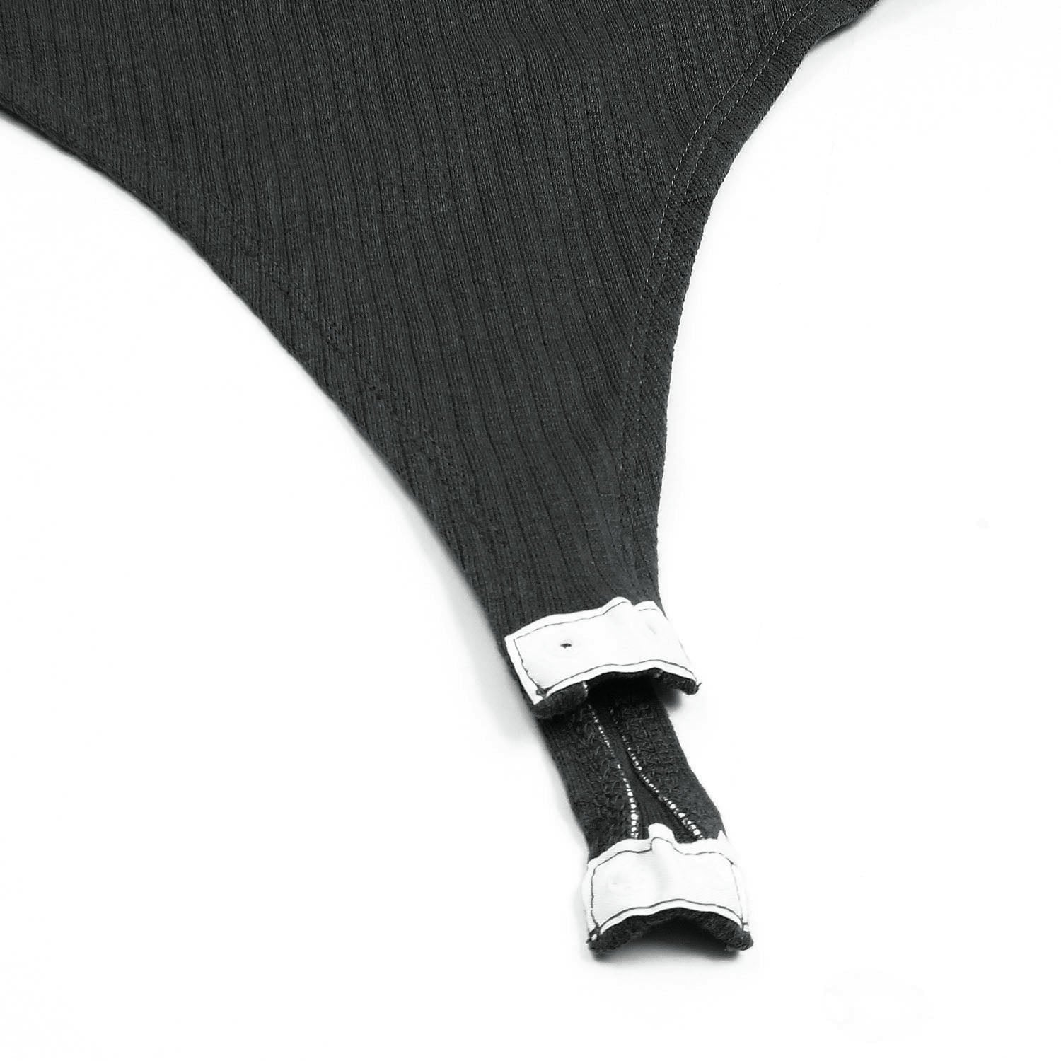 Full Sleeve Turtle Neck  Bodysuit Isawitfirst-2292-Fx1036-Black