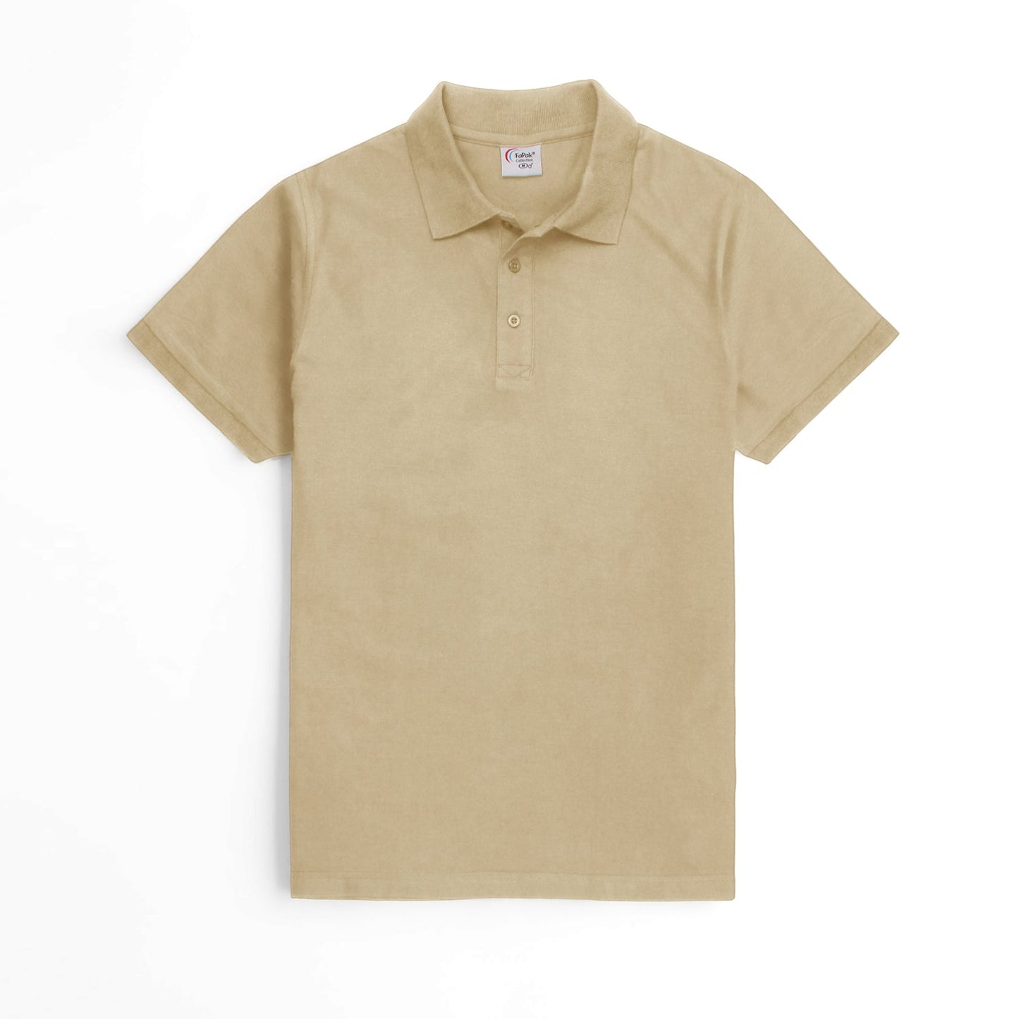 Fapak Plain Polo For Women-LPLO-2235-Beige