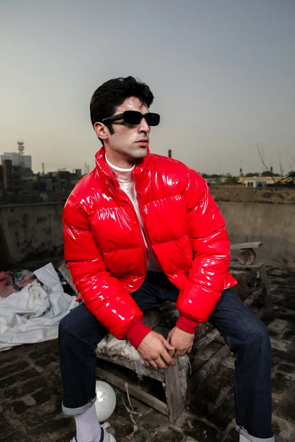 3001-Men’s Vinyl Full Zip Jacket