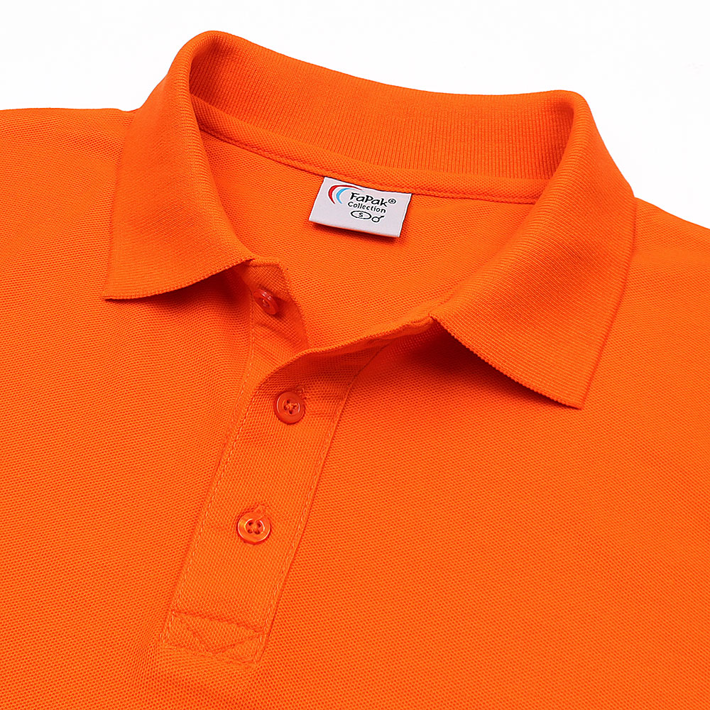 Fapak Mens Polo-MPLO-2141-Orange