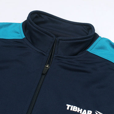 Tibhar Zipper Jacket For Men-2438 -Navy Blue