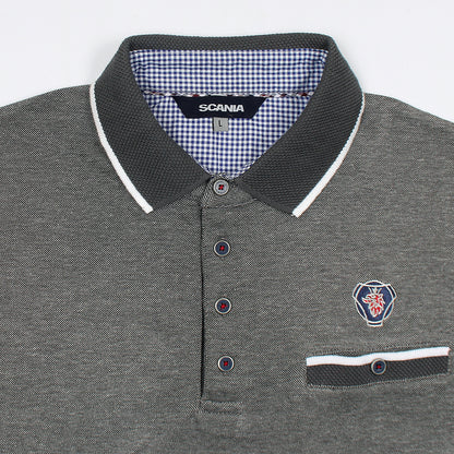 Scania Polo Shirt For Men-2342-Grey