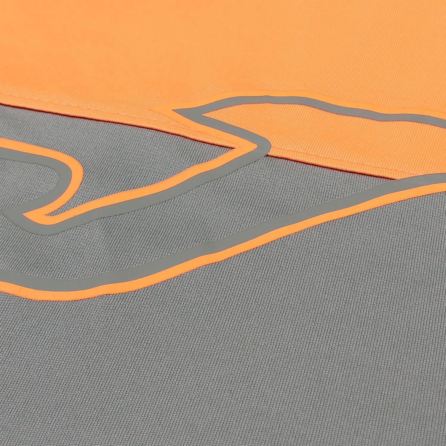 Joma non Filing Logo Polyester T-shirt For Boys-KTST-2194Grey Orange