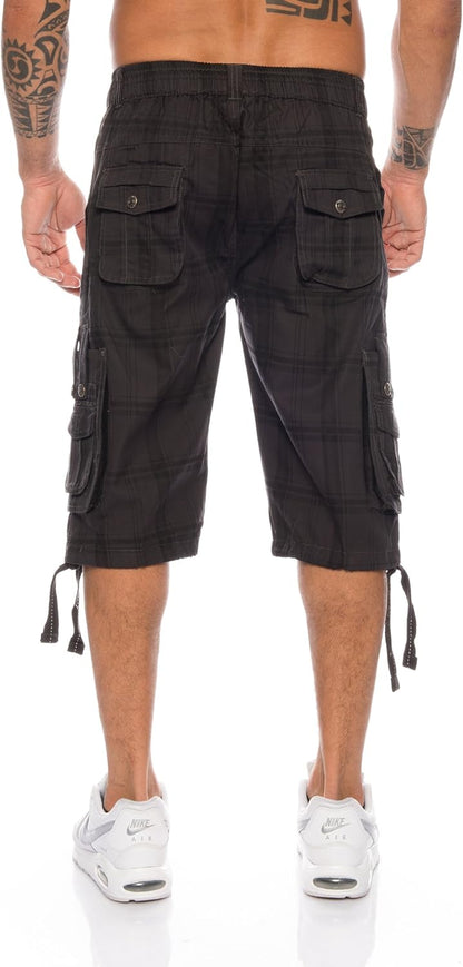 Raff & Taff Bermuda Shorts For Men-RT302-2628 Anthracite
