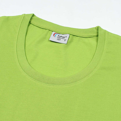 Fapak Solid Round Neck T-shirt For Women-2405