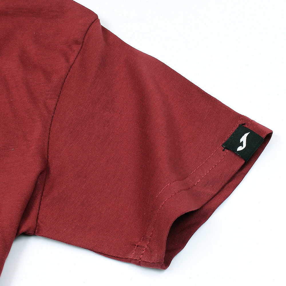 Joma Desert Plain T-shirt for Boys-2428-Burgundy