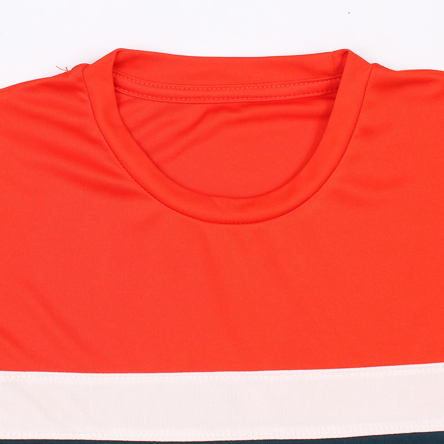 Joma Polyester Cyclone T-shirt For Boys-KTST-2192Orange Navy
