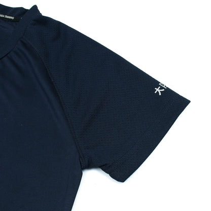 Osaka Polyester Training Tee for Boys-KTST-2230-Navy